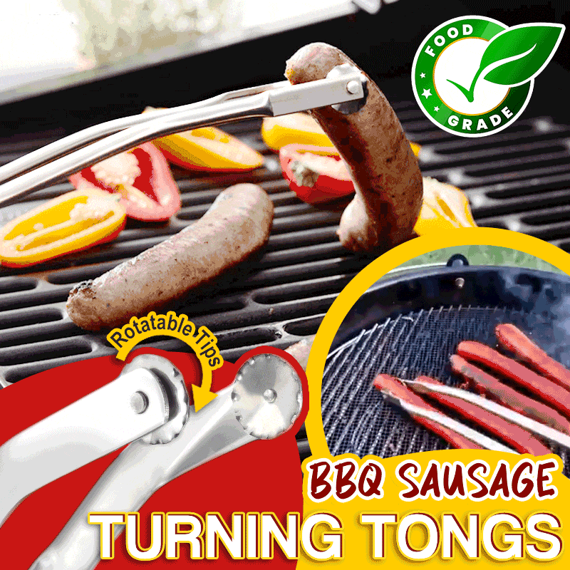 Sausage Turning BBQ Tongs