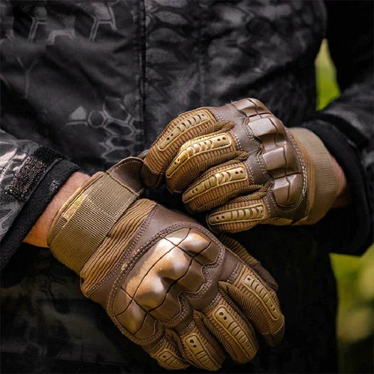 Indestructible Protective Tactical Full-Finger Gloves